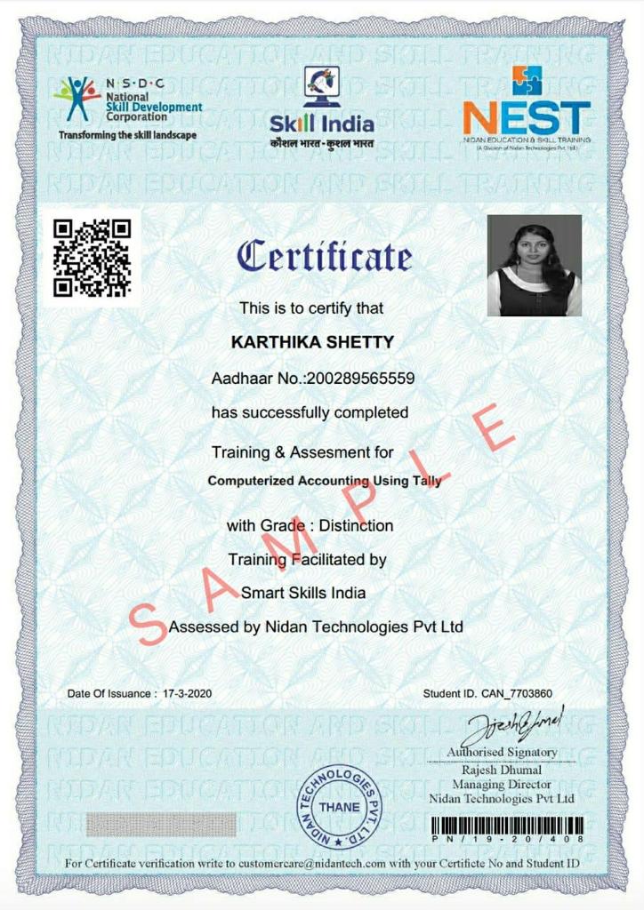 TallyPrime Training Institute
