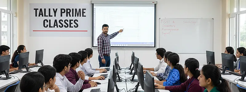 Tally Prime Classes in Bhilai