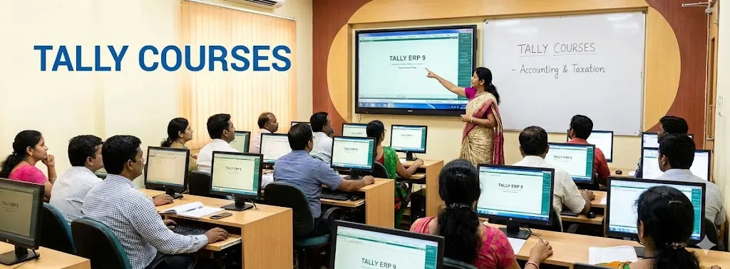 Tally Prime Courses in Tally prime courses in bhilai