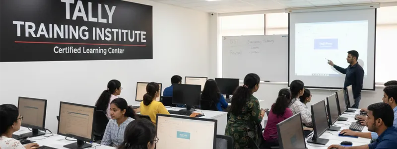 Tally Prime Training Institute in Bhilai